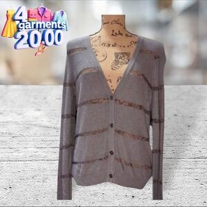 Loft button down cardigan size L